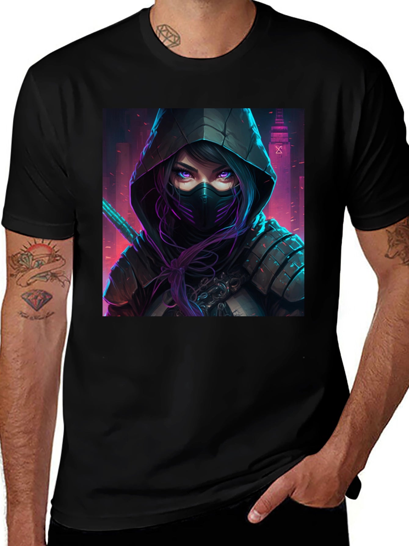 Ninja Assassin Graphic T-Shirt