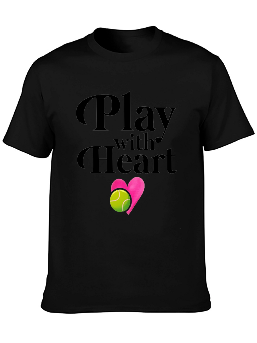 Play With Heart Tennis T-Shirt