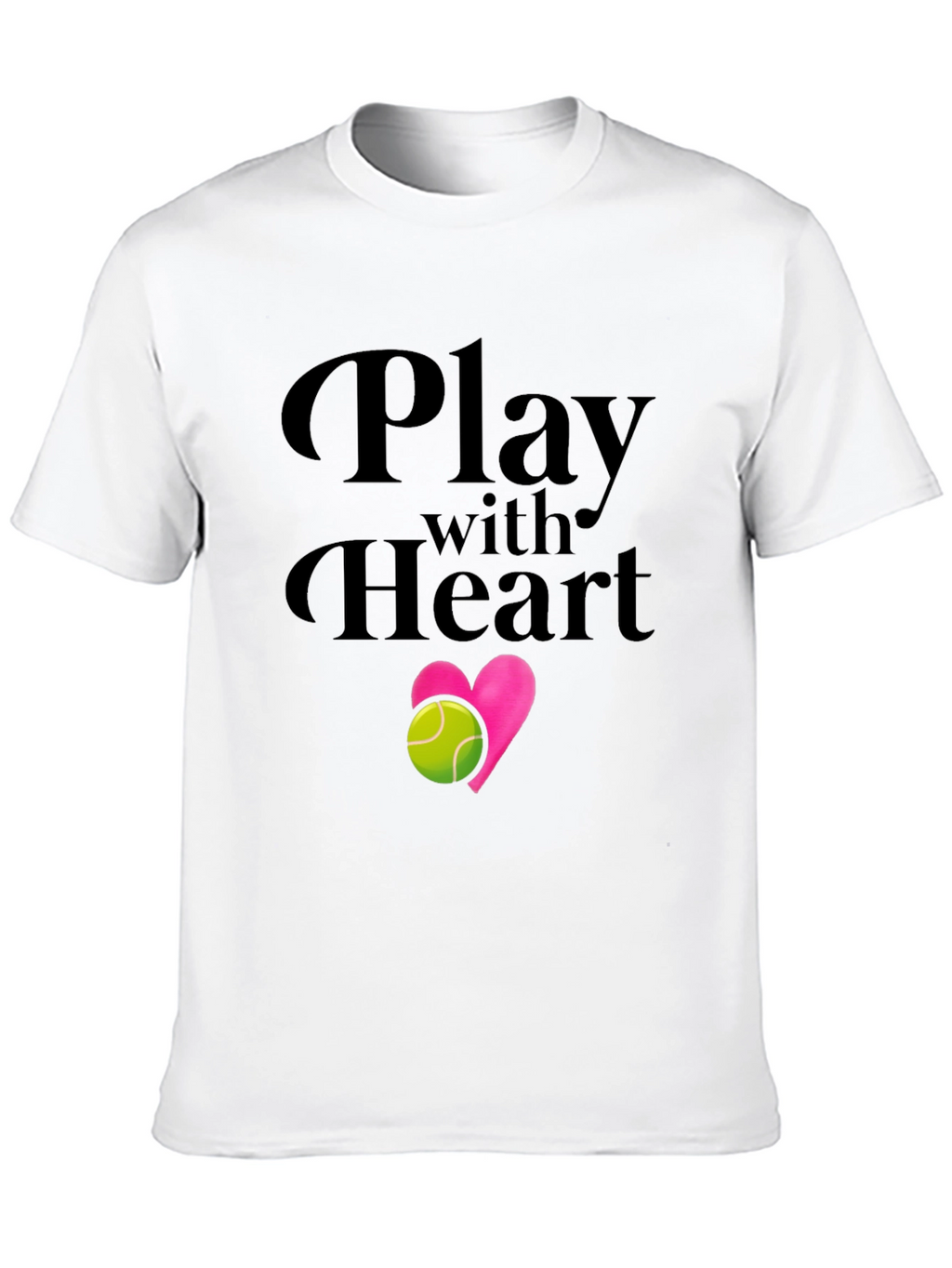 Play With Heart Tennis T-Shirt