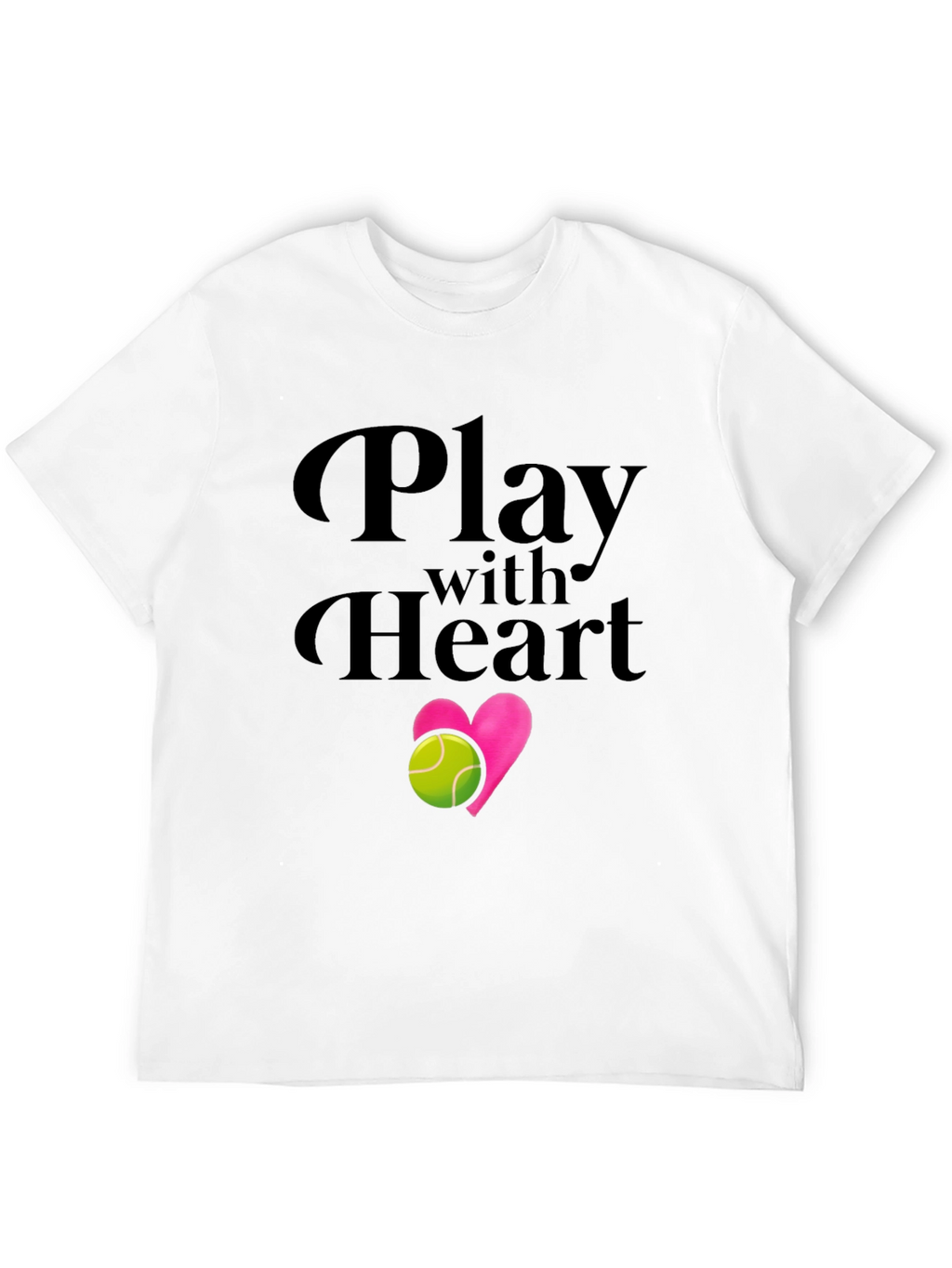 Play With Heart Tennis T-Shirt