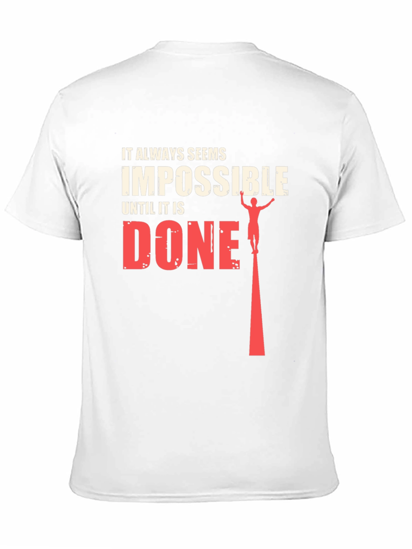 Impossible Until Done Graphic Tee - Black
