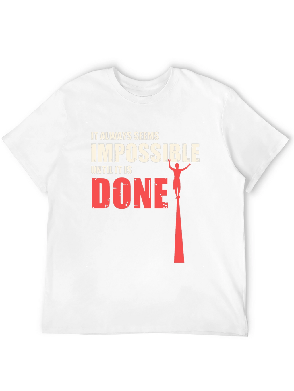 Impossible Until Done Graphic Tee - Black
