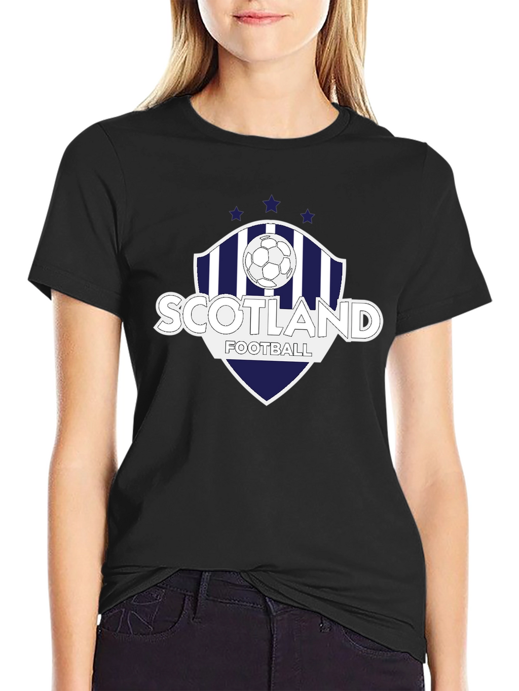 Scotland Football Crest Graphic T-Shirt