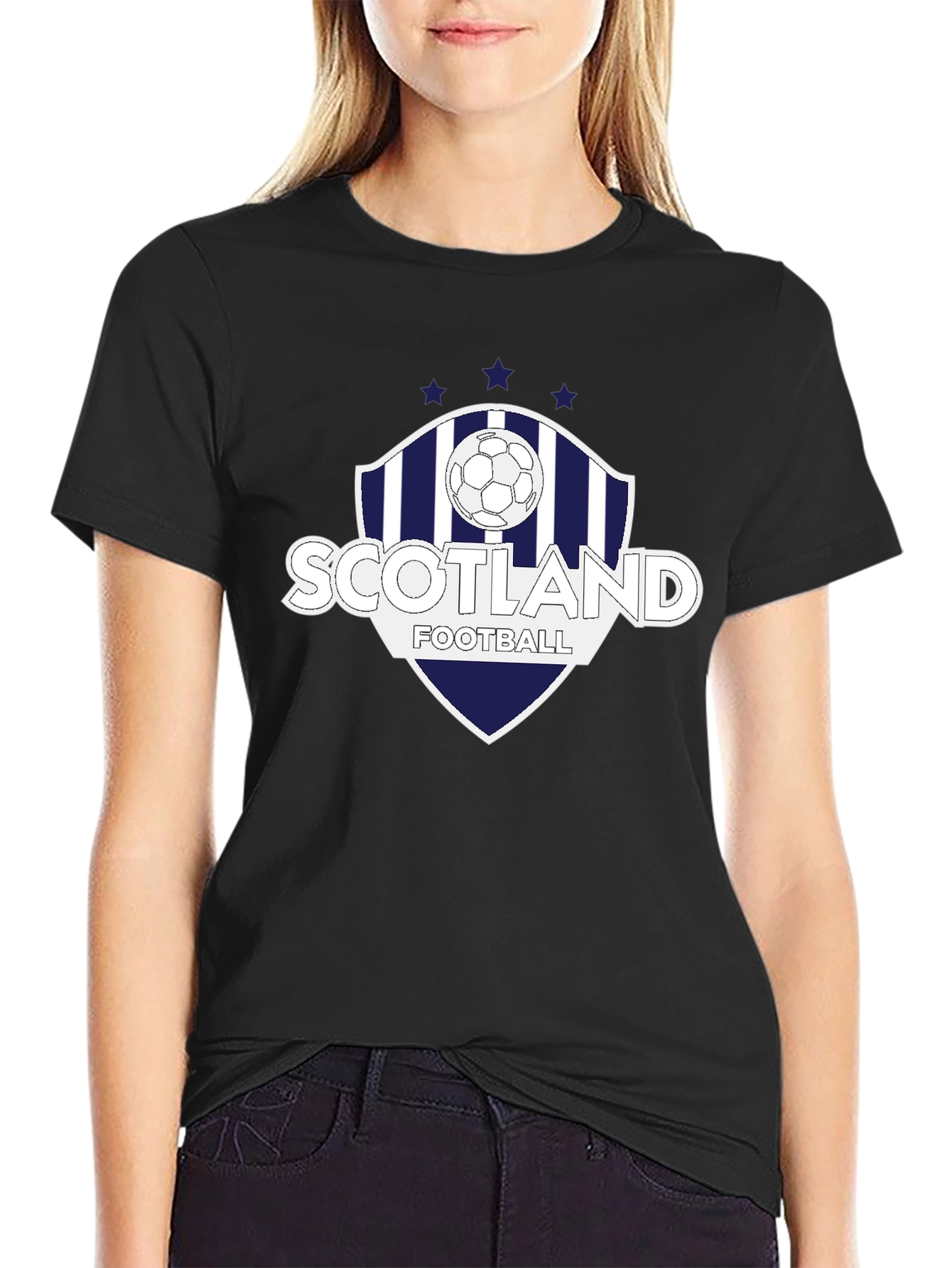 Scotland Football Crest Graphic T-Shirt