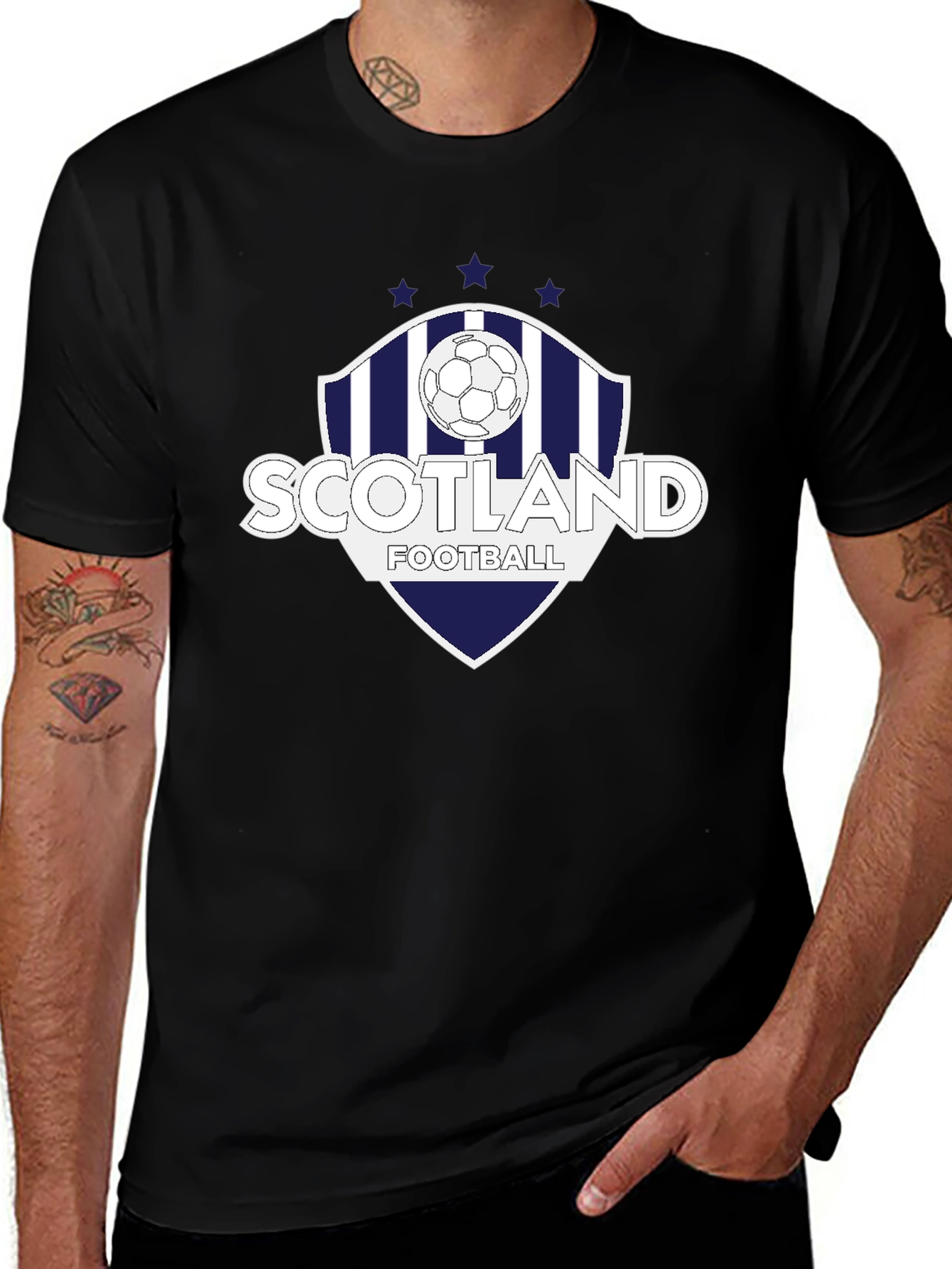 Scotland Football Crest Graphic T-Shirt