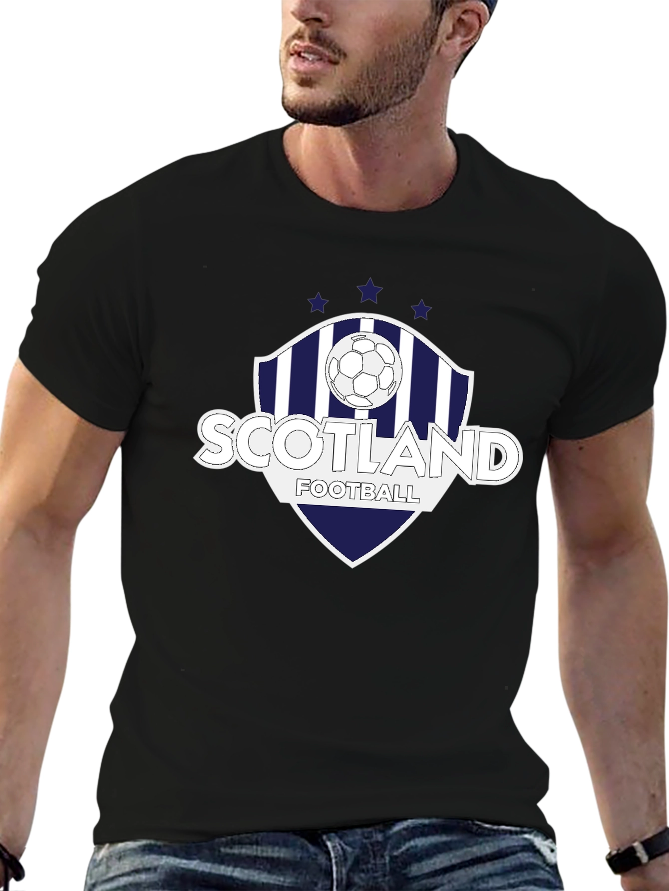 Scotland Football Crest Graphic T-Shirt
