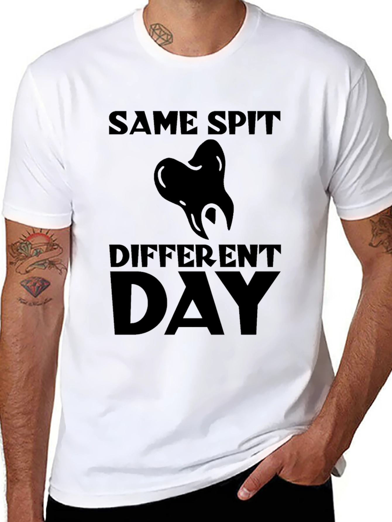 Same Spit Different Day Graphic T-Shirt