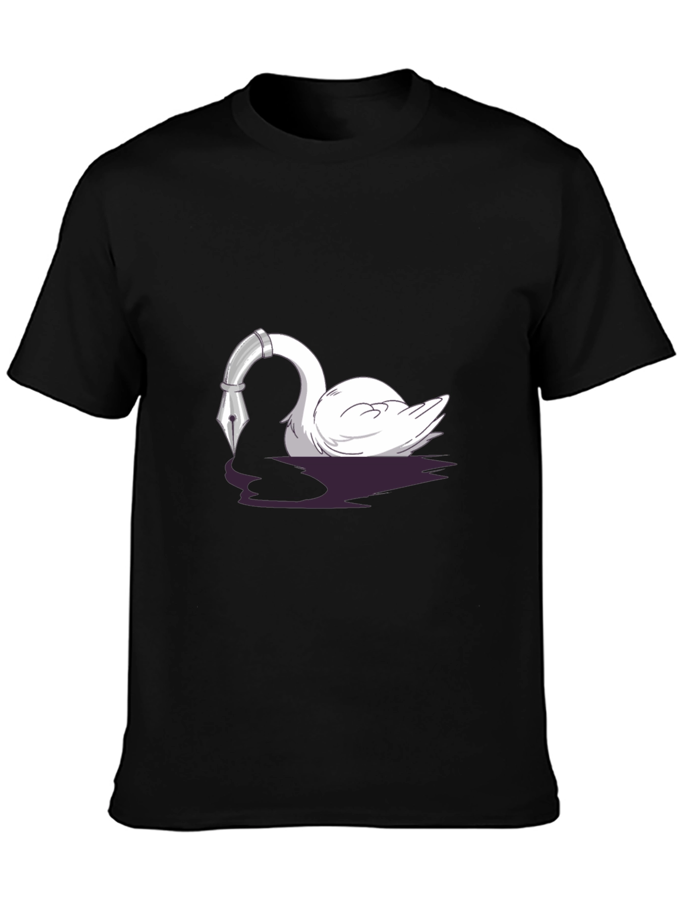Swan Pen T-Shirt - Artistic Writers Tee