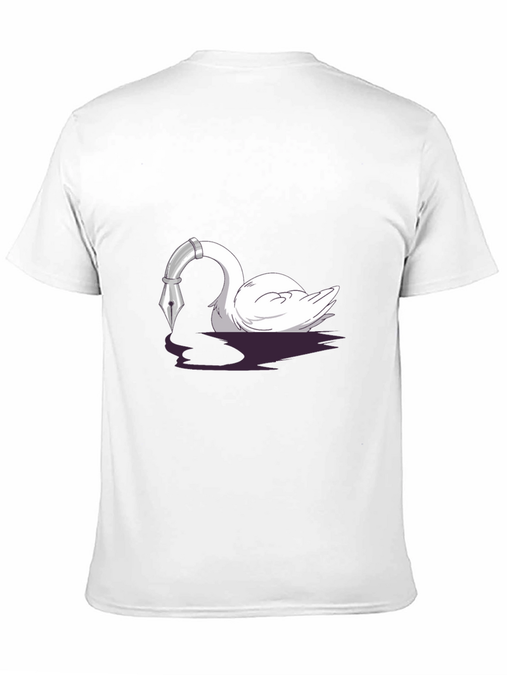 Swan Pen T-Shirt - Artistic Writers Tee