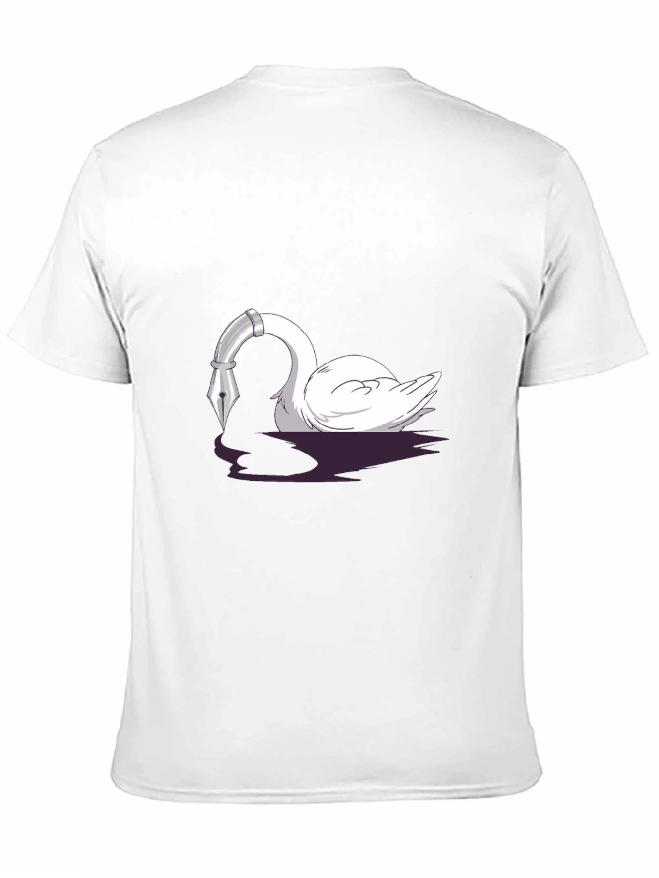 Swan Pen T-Shirt - Artistic Writers Tee