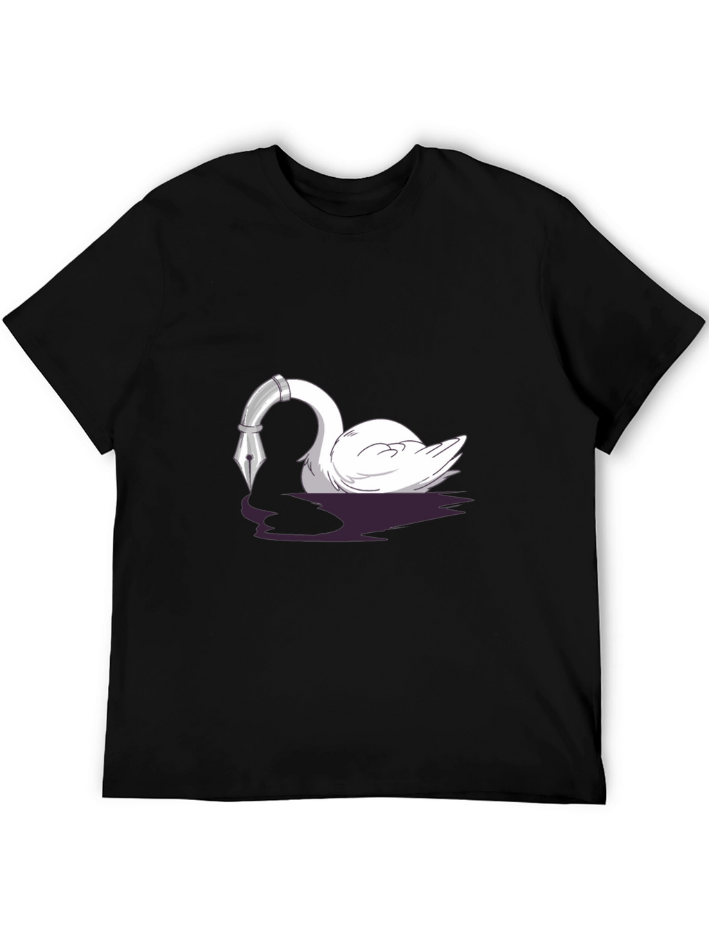 Swan Pen T-Shirt - Artistic Writers Tee