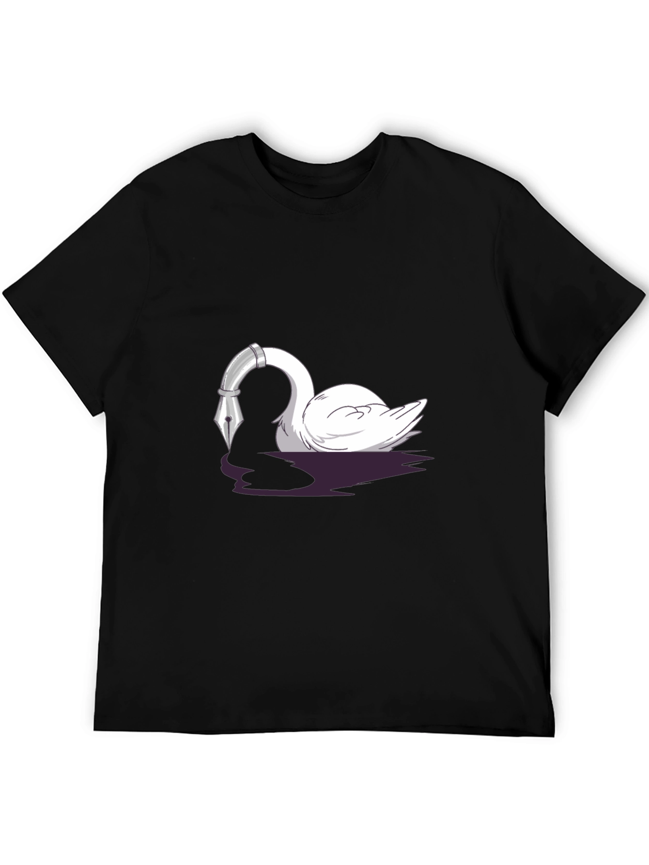 Swan Pen T-Shirt - Artistic Writers Tee