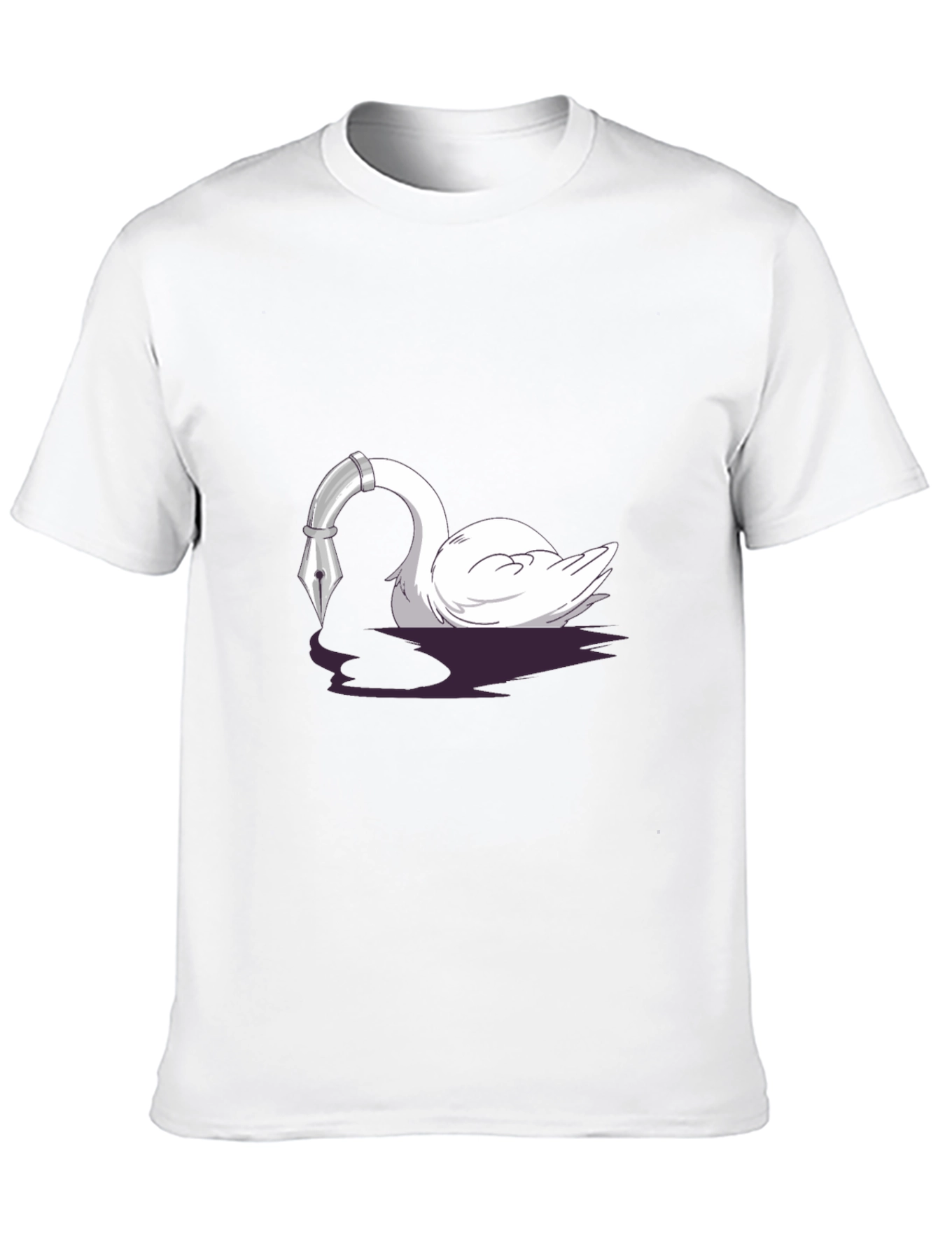 Swan Pen T-Shirt - Artistic Writers Tee