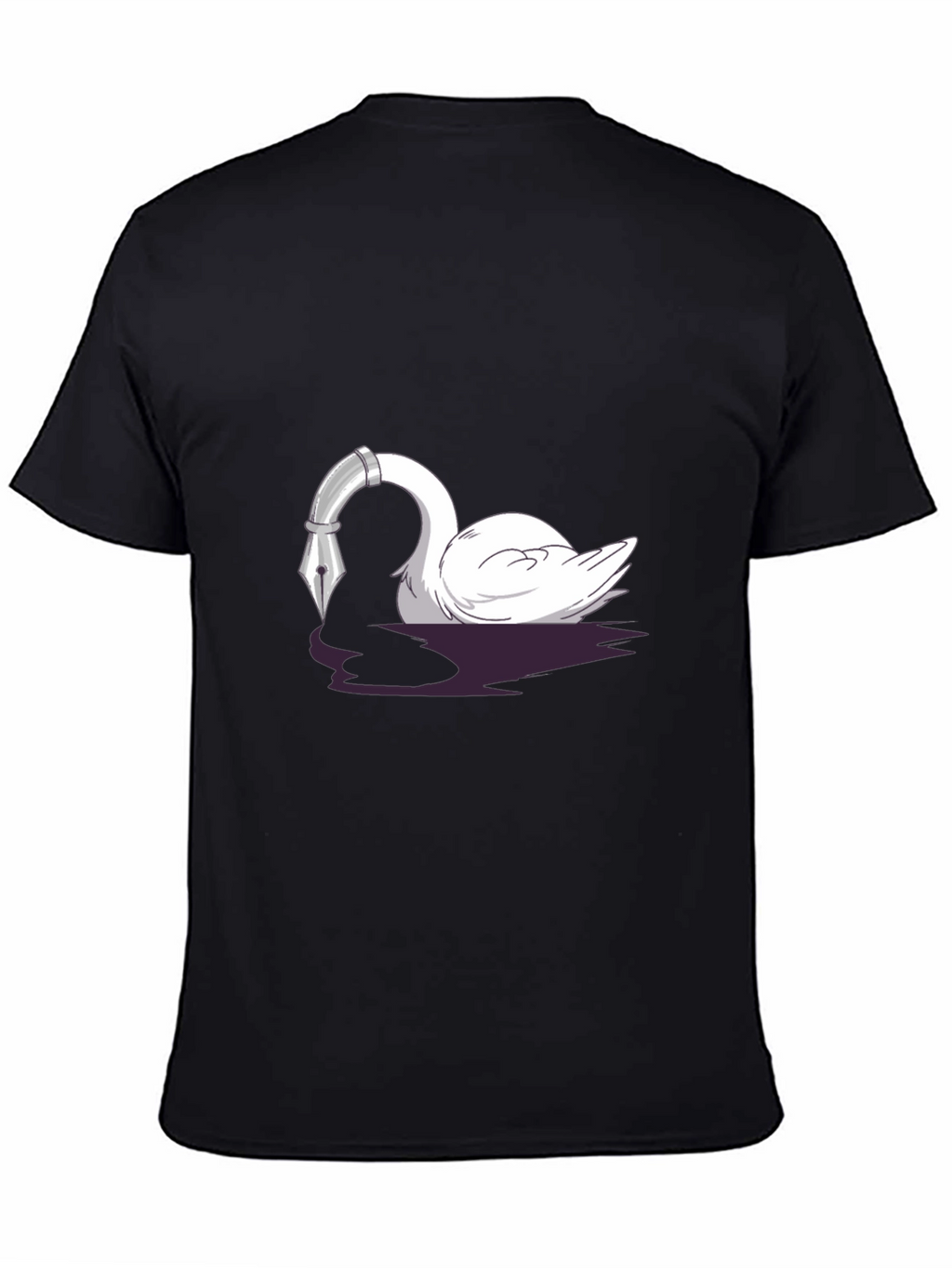 Swan Pen T-Shirt - Artistic Writers Tee