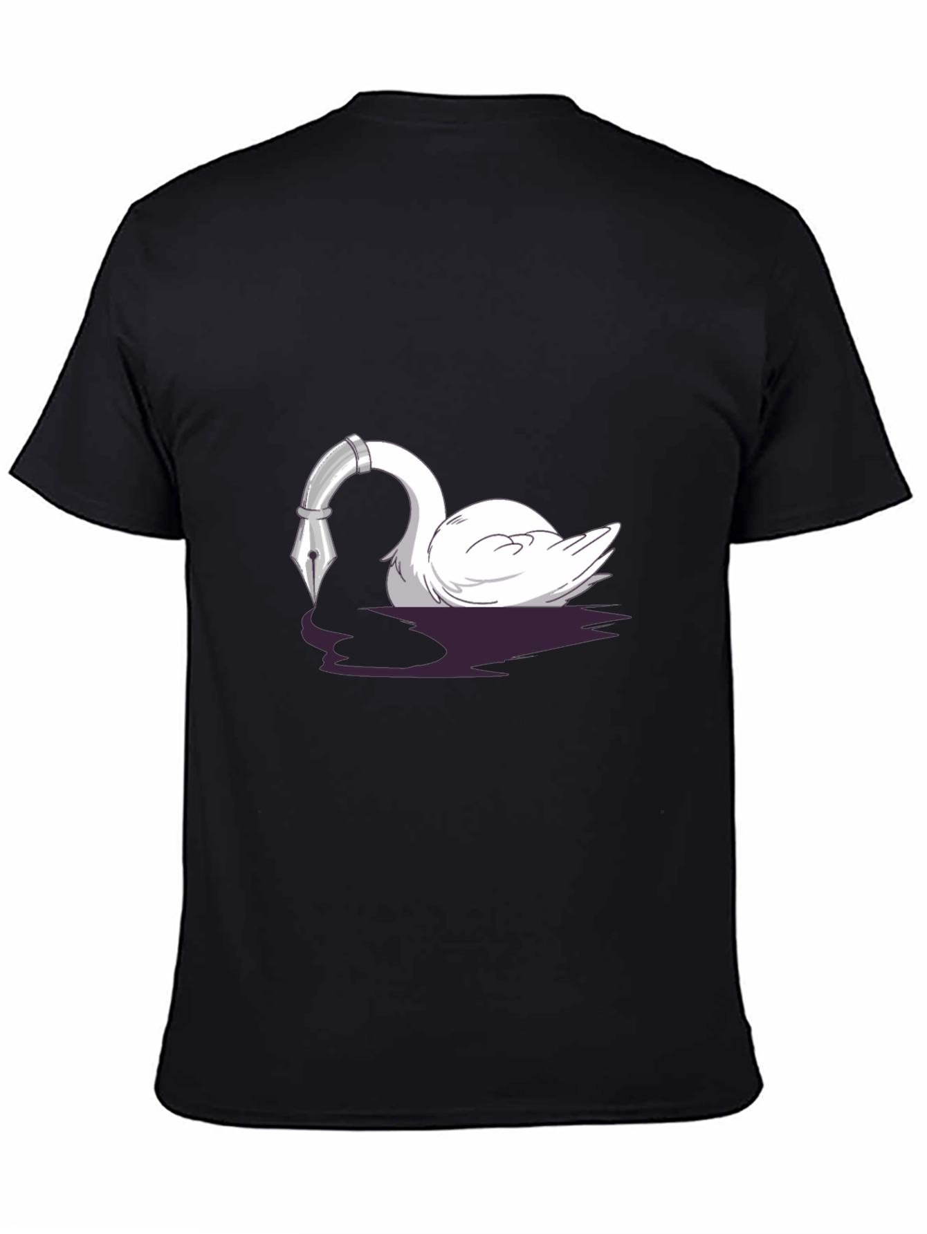 Swan Pen T-Shirt - Artistic Writers Tee