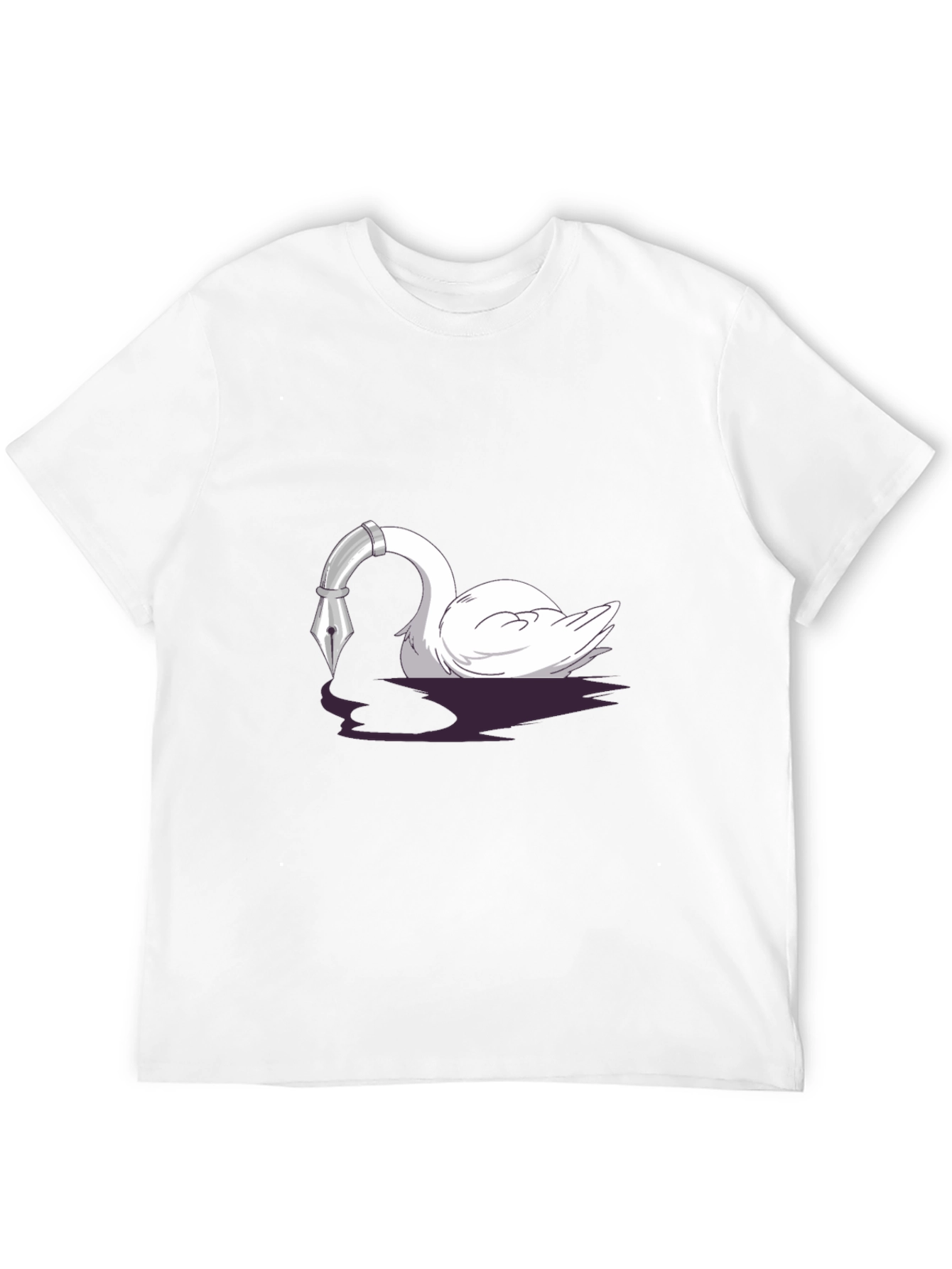 Swan Pen T-Shirt - Artistic Writers Tee