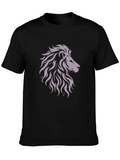Lion Graphic Tee - Bold & Stylish