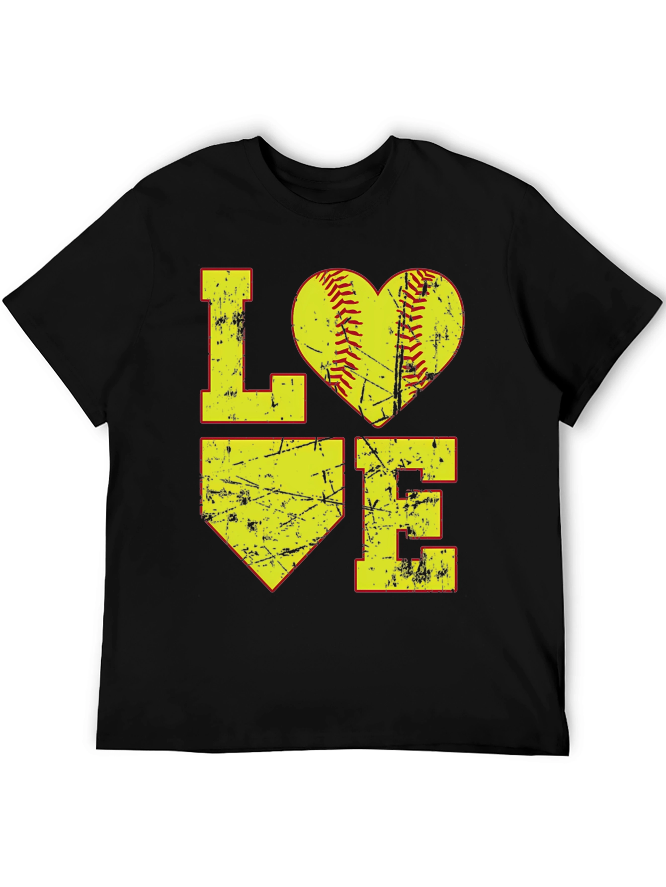 Softball LOVE Graphic T-Shirt