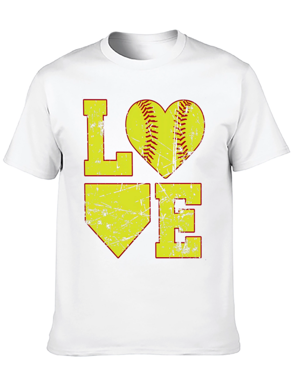 Softball LOVE Graphic T-Shirt