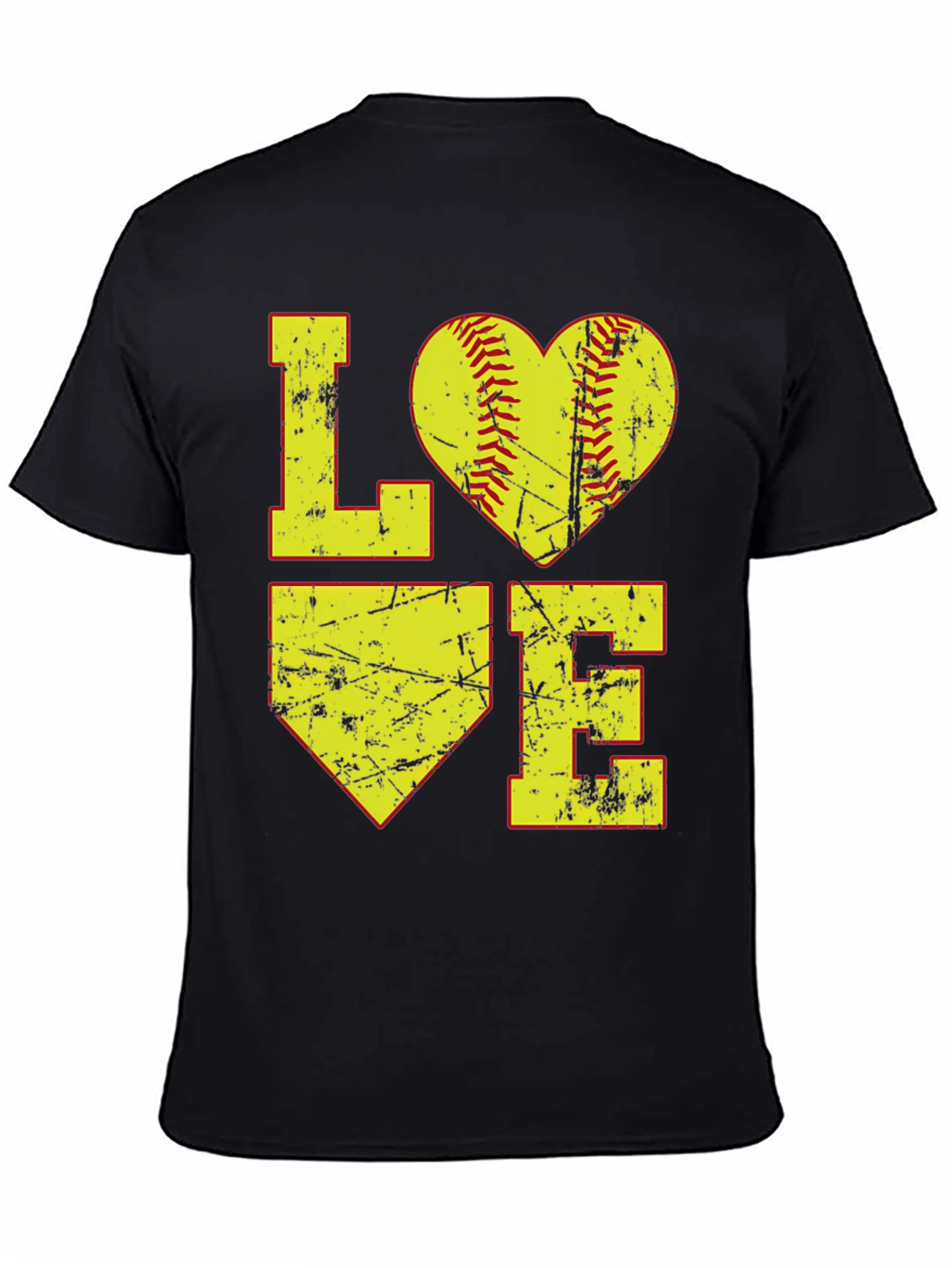 Softball LOVE Graphic T-Shirt
