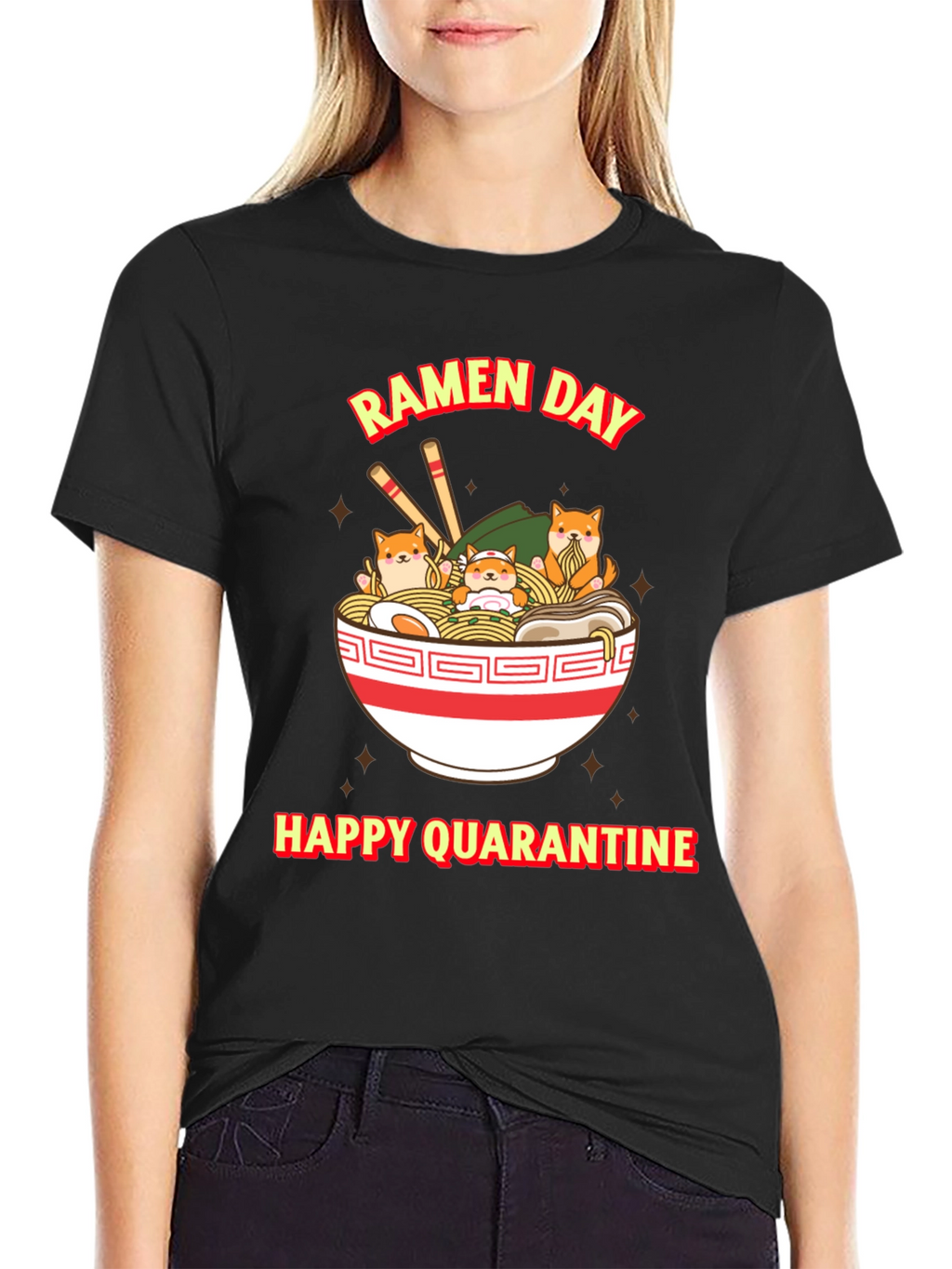 Ramen Day Happy Quarantine T-Shirt