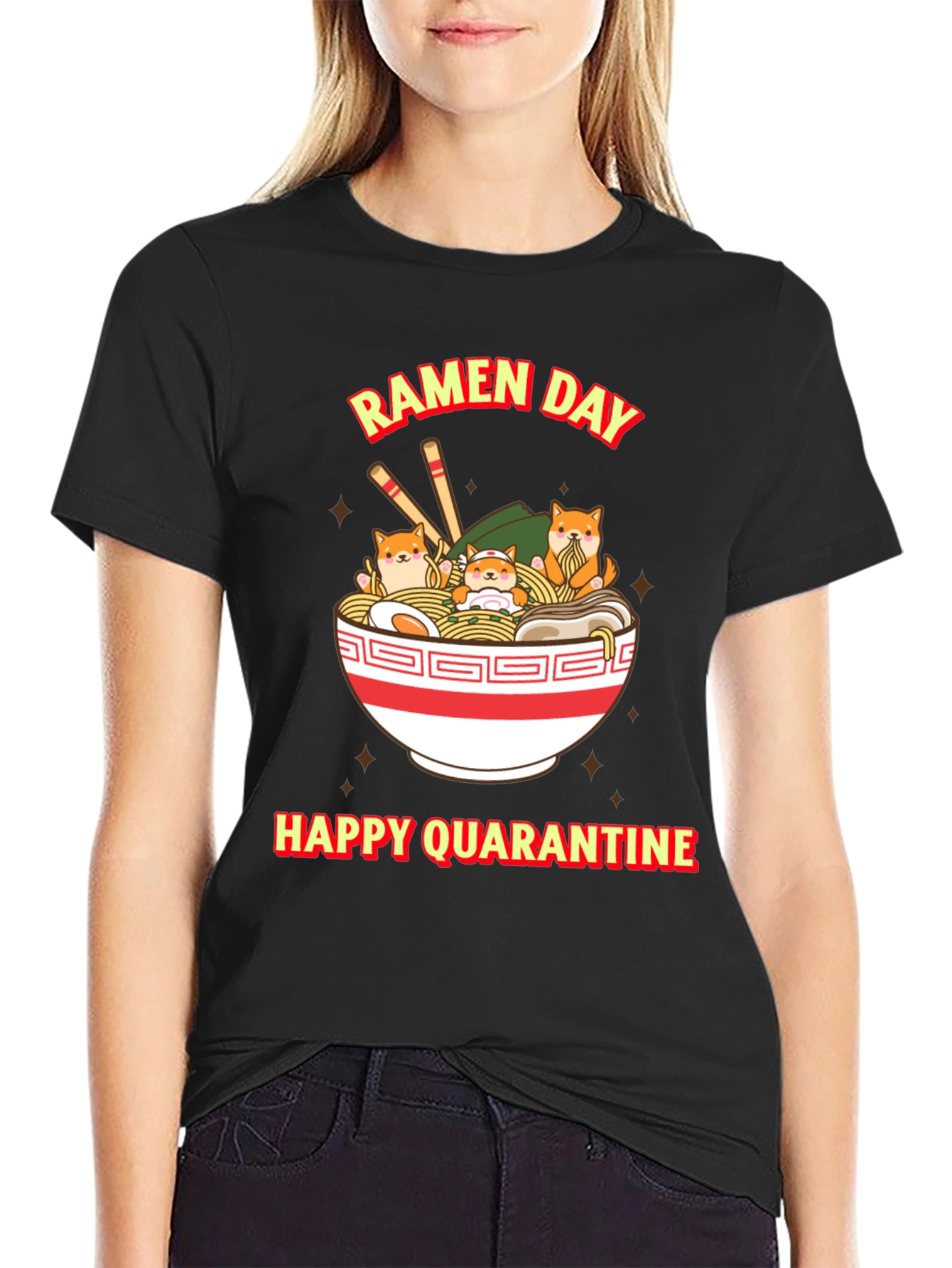 Ramen Day Happy Quarantine T-Shirt