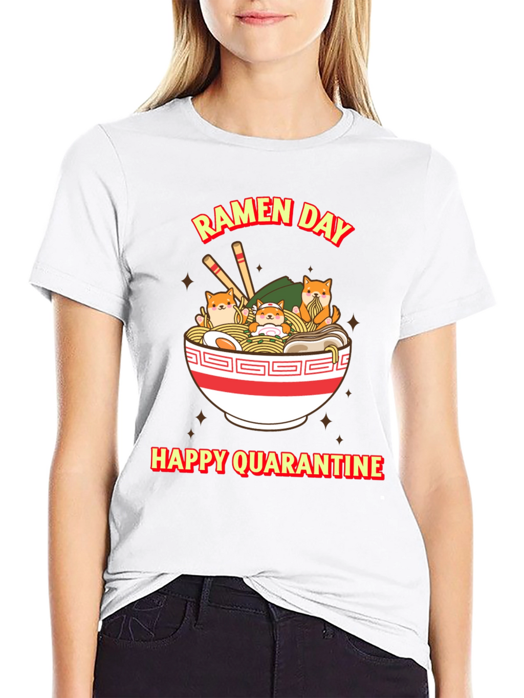 Ramen Day Happy Quarantine T-Shirt