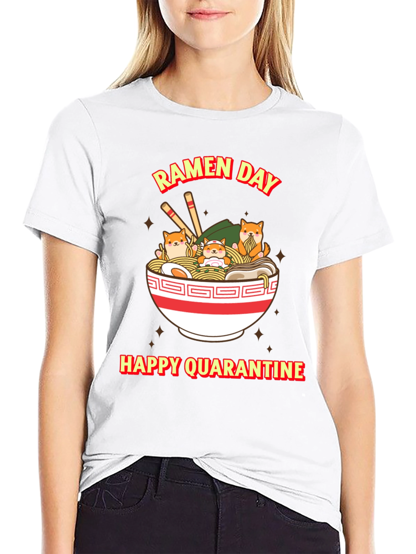 Ramen Day Happy Quarantine T-Shirt