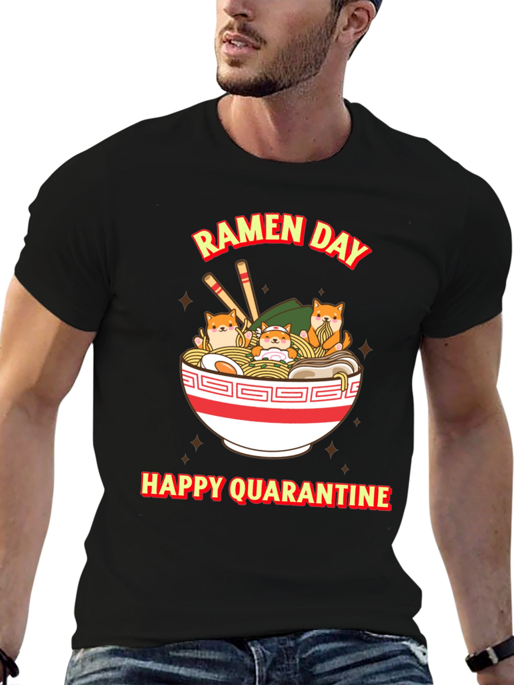 Ramen Day Happy Quarantine T-Shirt
