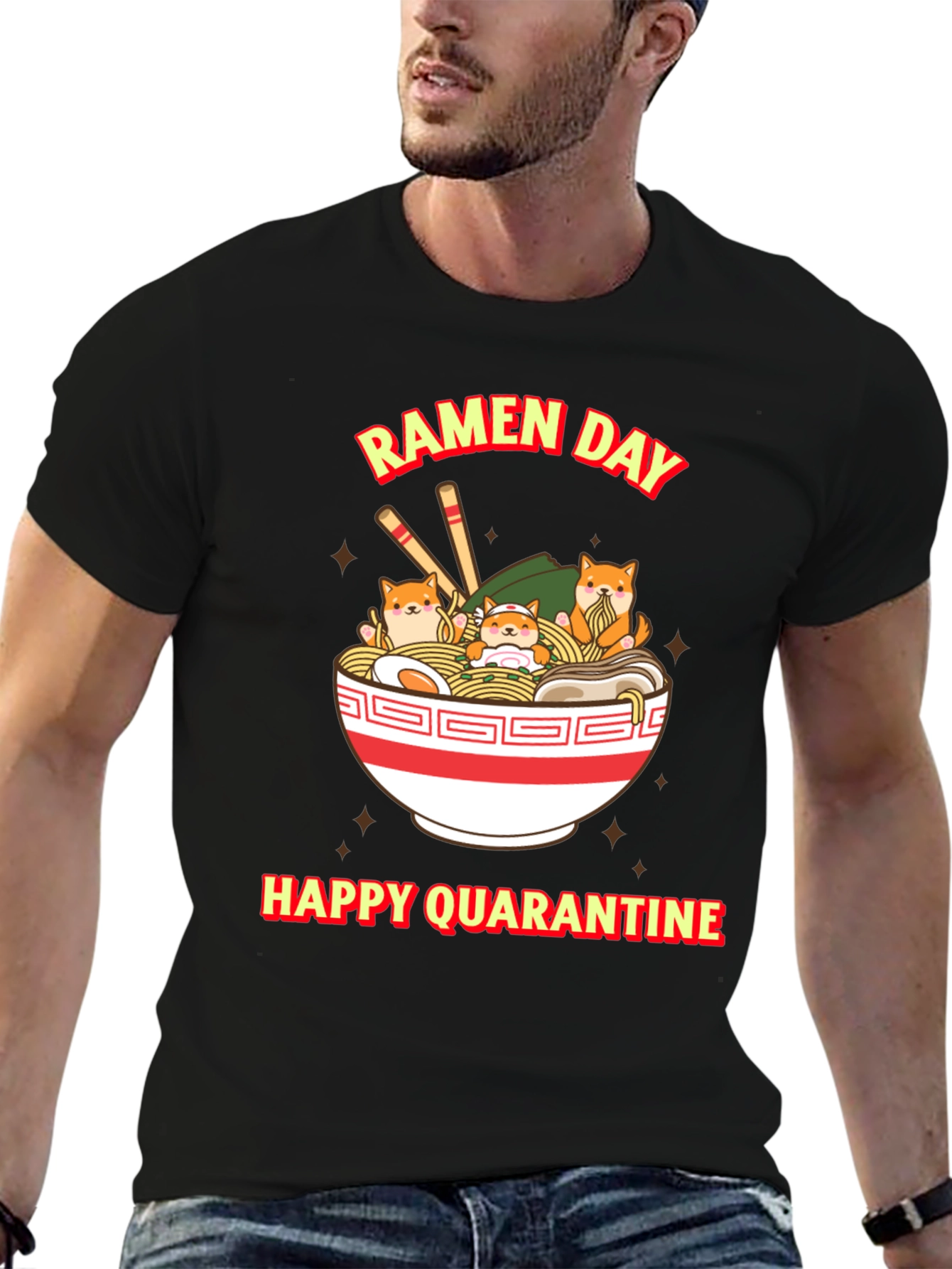 Ramen Day Happy Quarantine T-Shirt