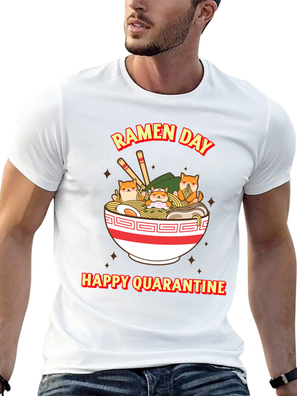 Ramen Day Happy Quarantine T-Shirt
