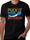 Puck It Up Buttercup Graphic Tee