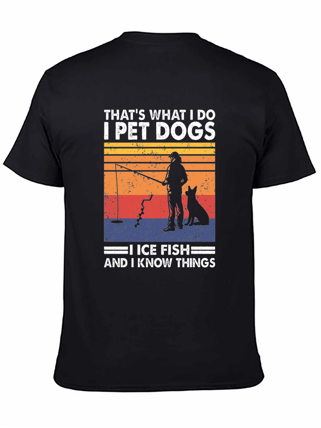 Pet Dogs Ice Fish T-Shirt