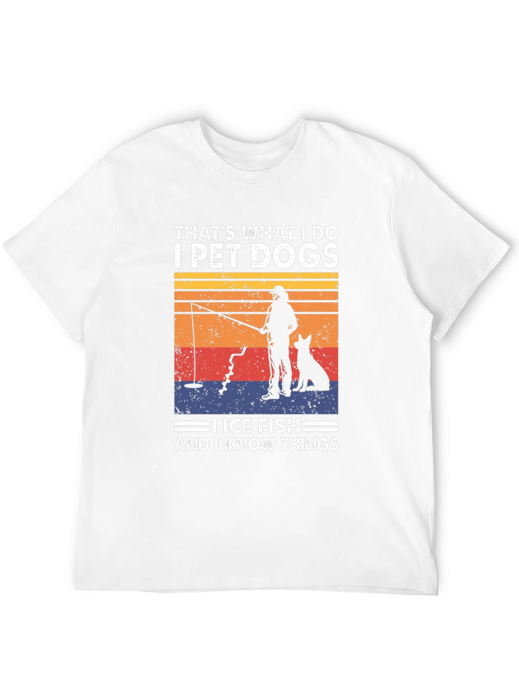 Pet Dogs Ice Fish T-Shirt