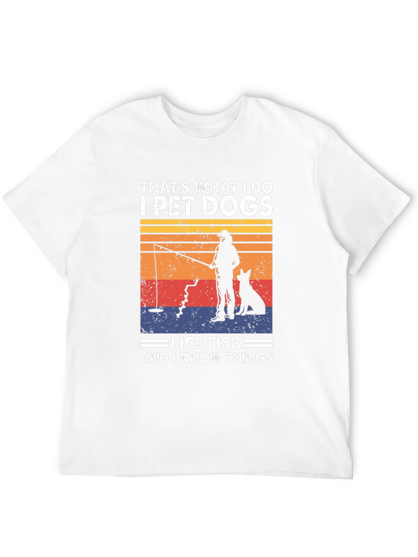Pet Dogs Ice Fish T-Shirt