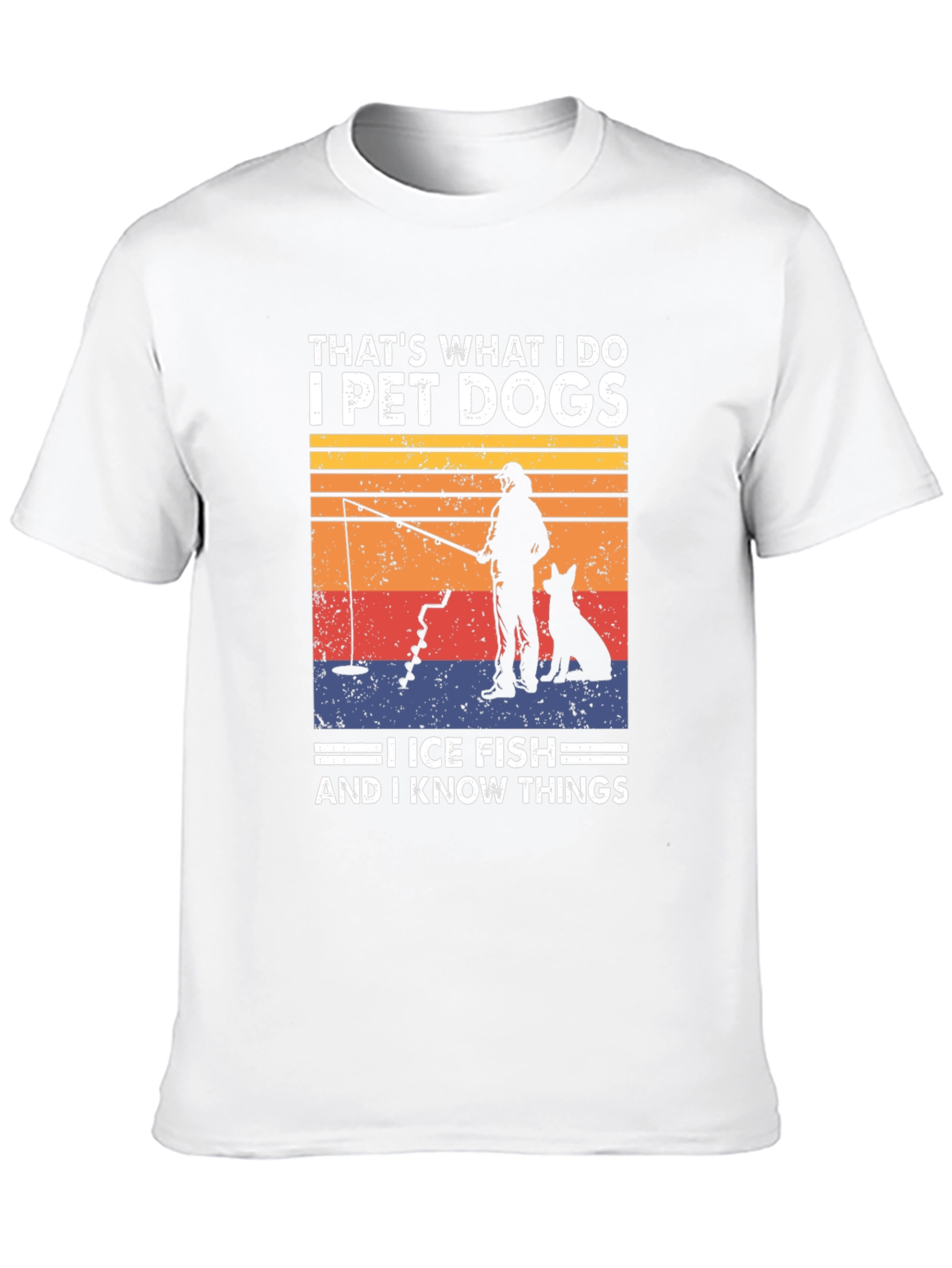Pet Dogs Ice Fish T-Shirt