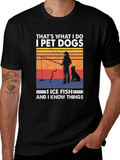 Pet Dogs Ice Fish T-Shirt