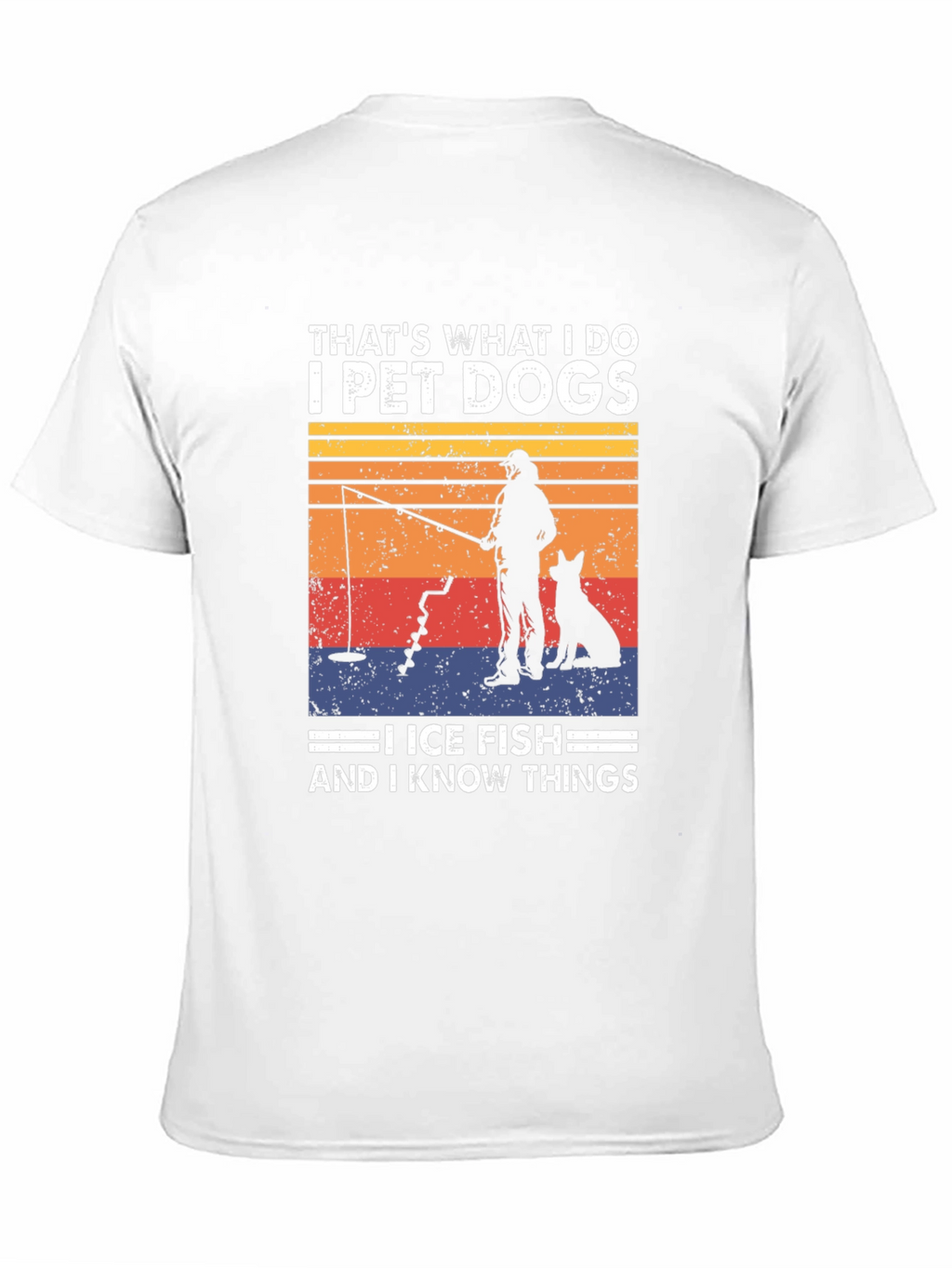 Pet Dogs Ice Fish T-Shirt