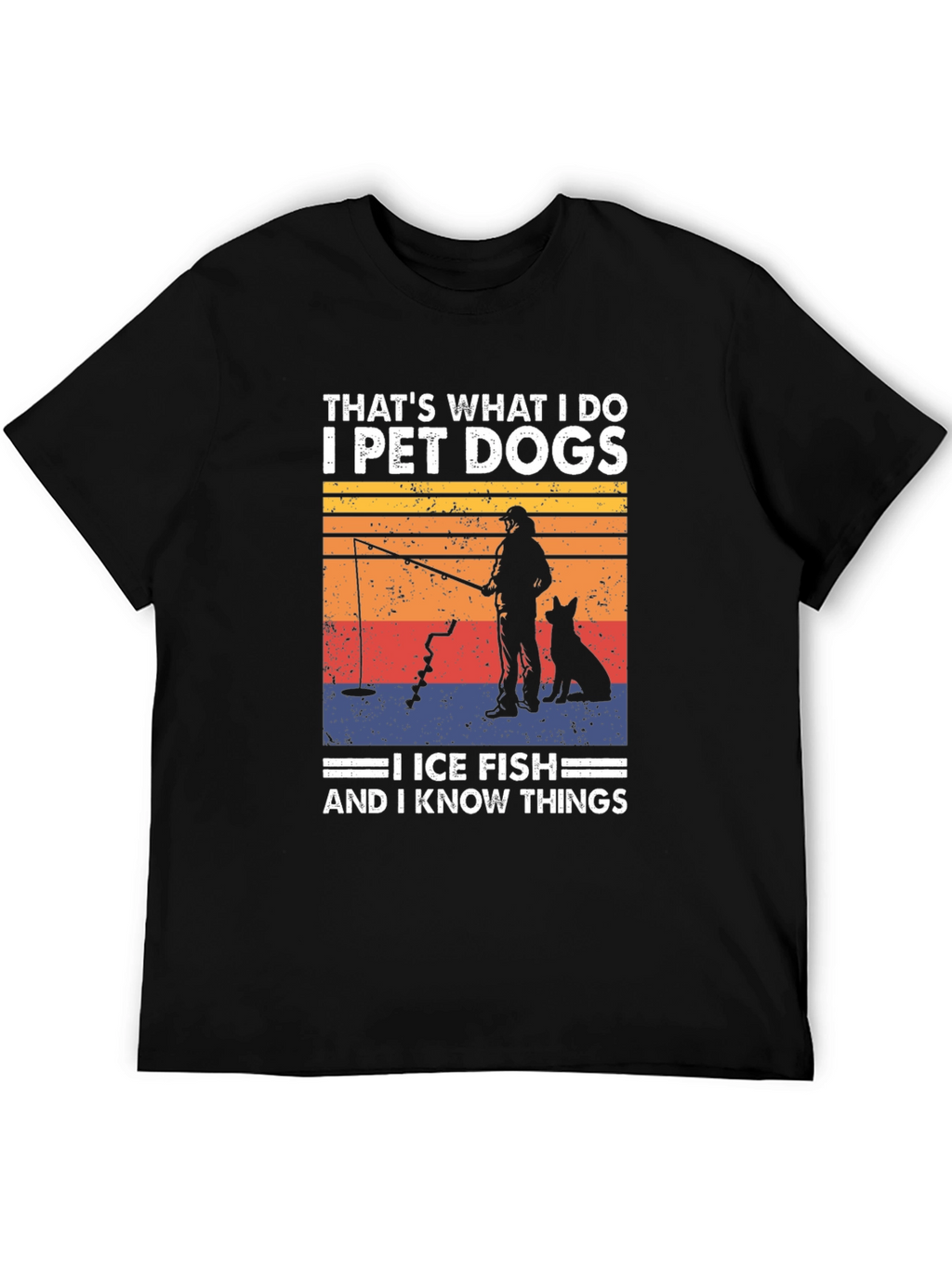 Pet Dogs Ice Fish T-Shirt