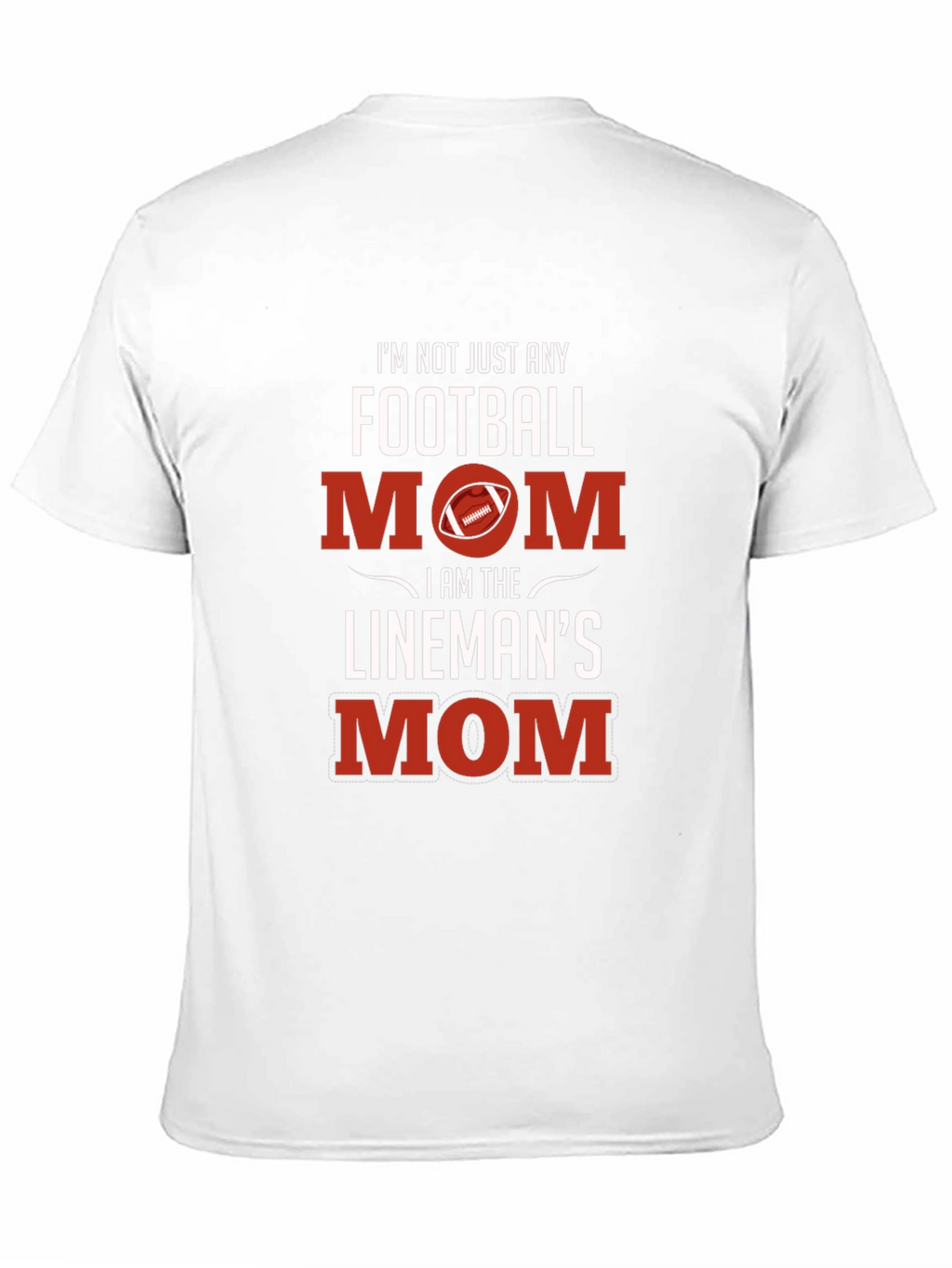 Football Mom Linemans Mom T-Shirt
