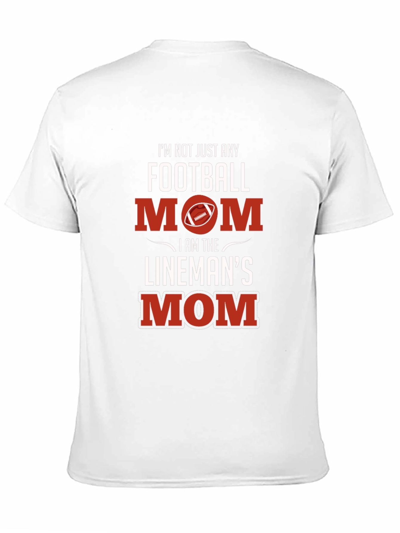 Football Mom Linemans Mom T-Shirt