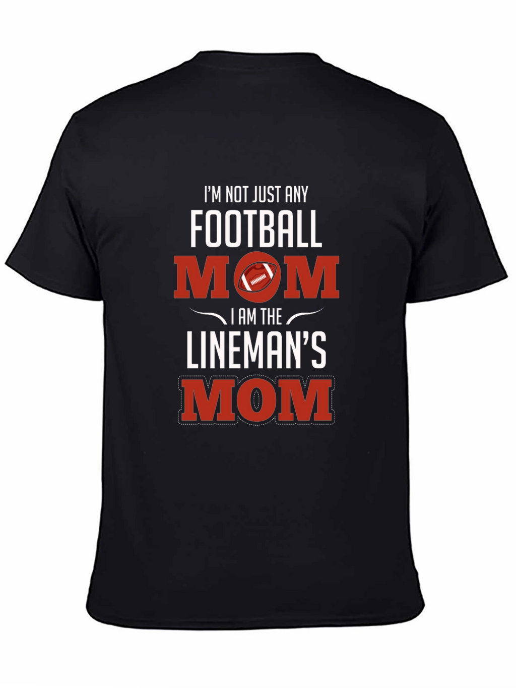 Football Mom Linemans Mom T-Shirt