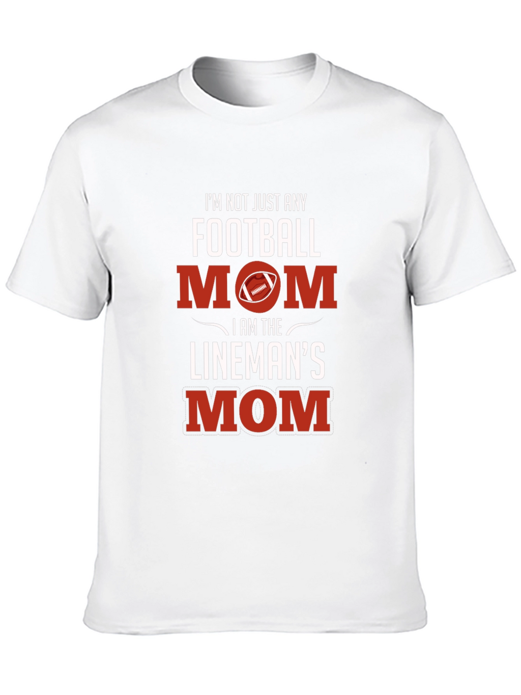 Football Mom Linemans Mom T-Shirt