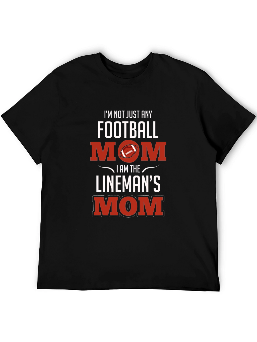 Football Mom Linemans Mom T-Shirt