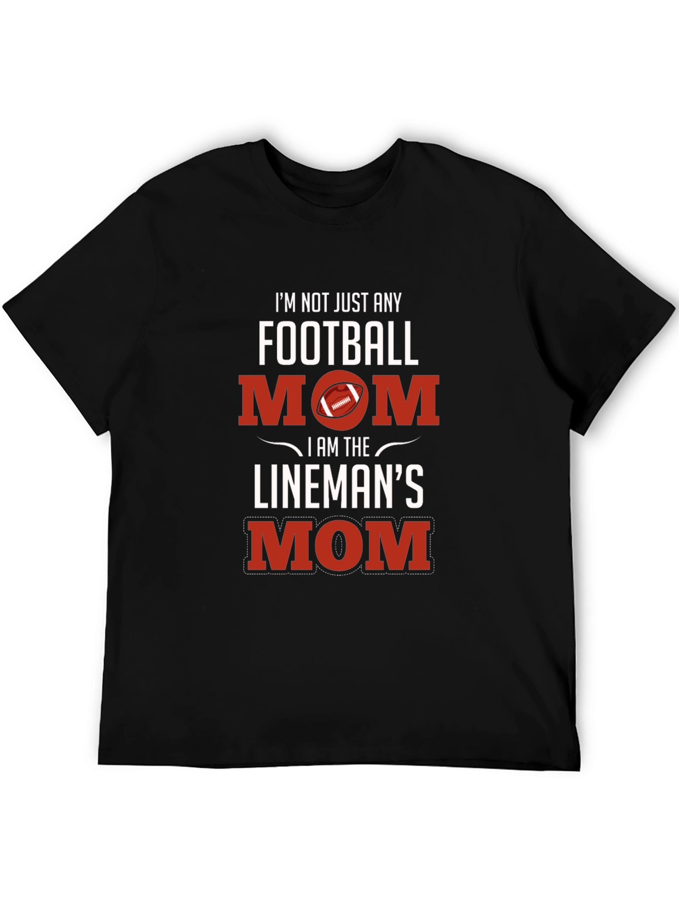 Football Mom Linemans Mom T-Shirt
