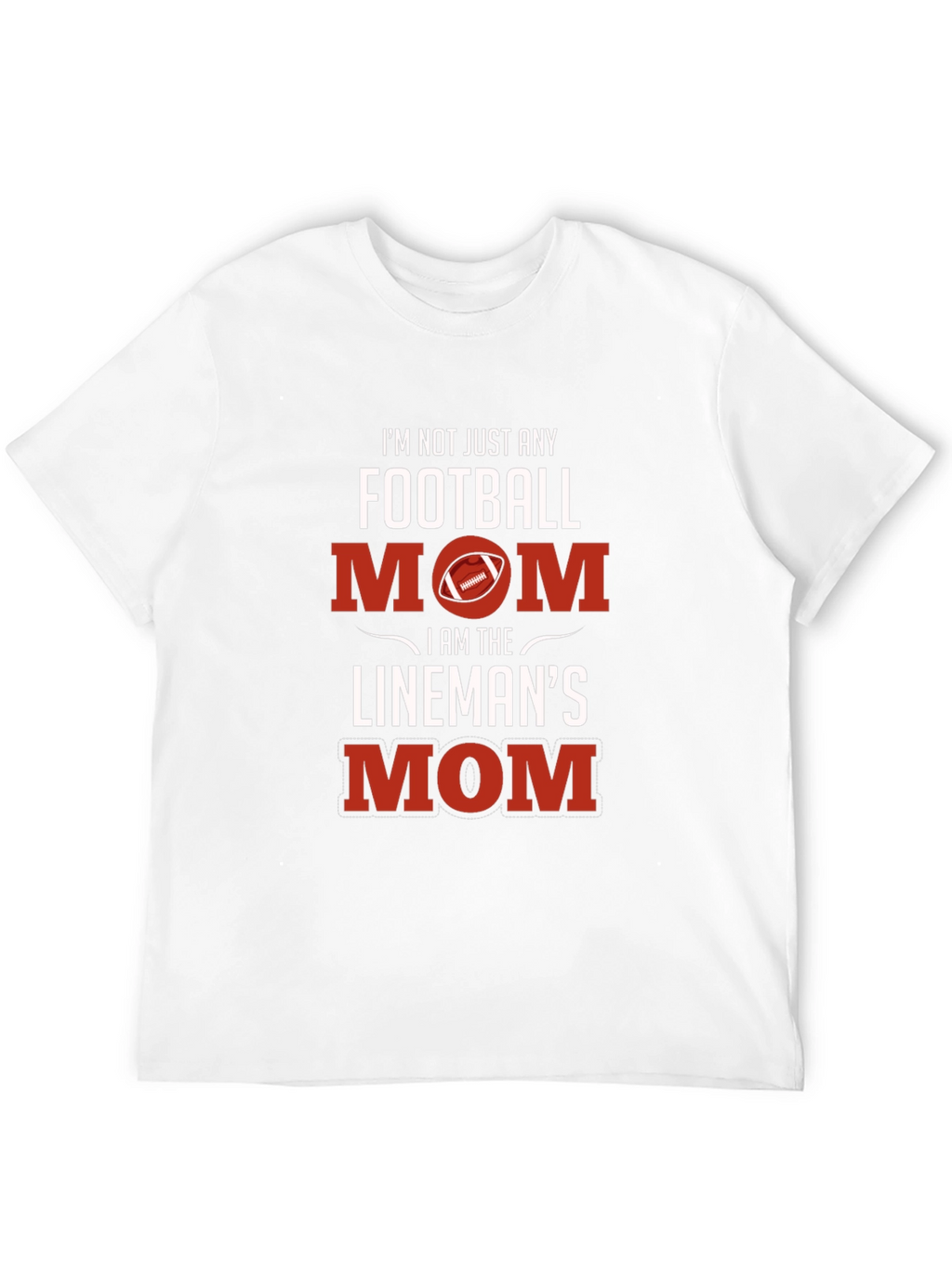 Football Mom Linemans Mom T-Shirt