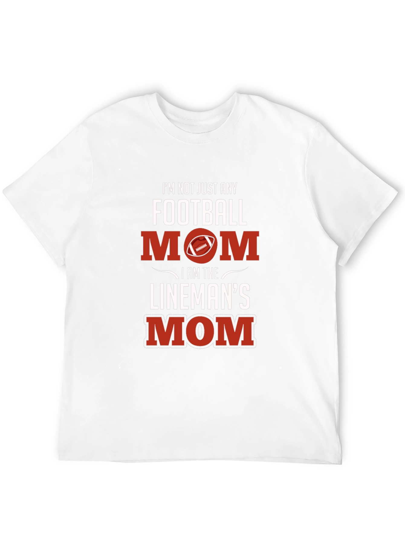 Football Mom Linemans Mom T-Shirt