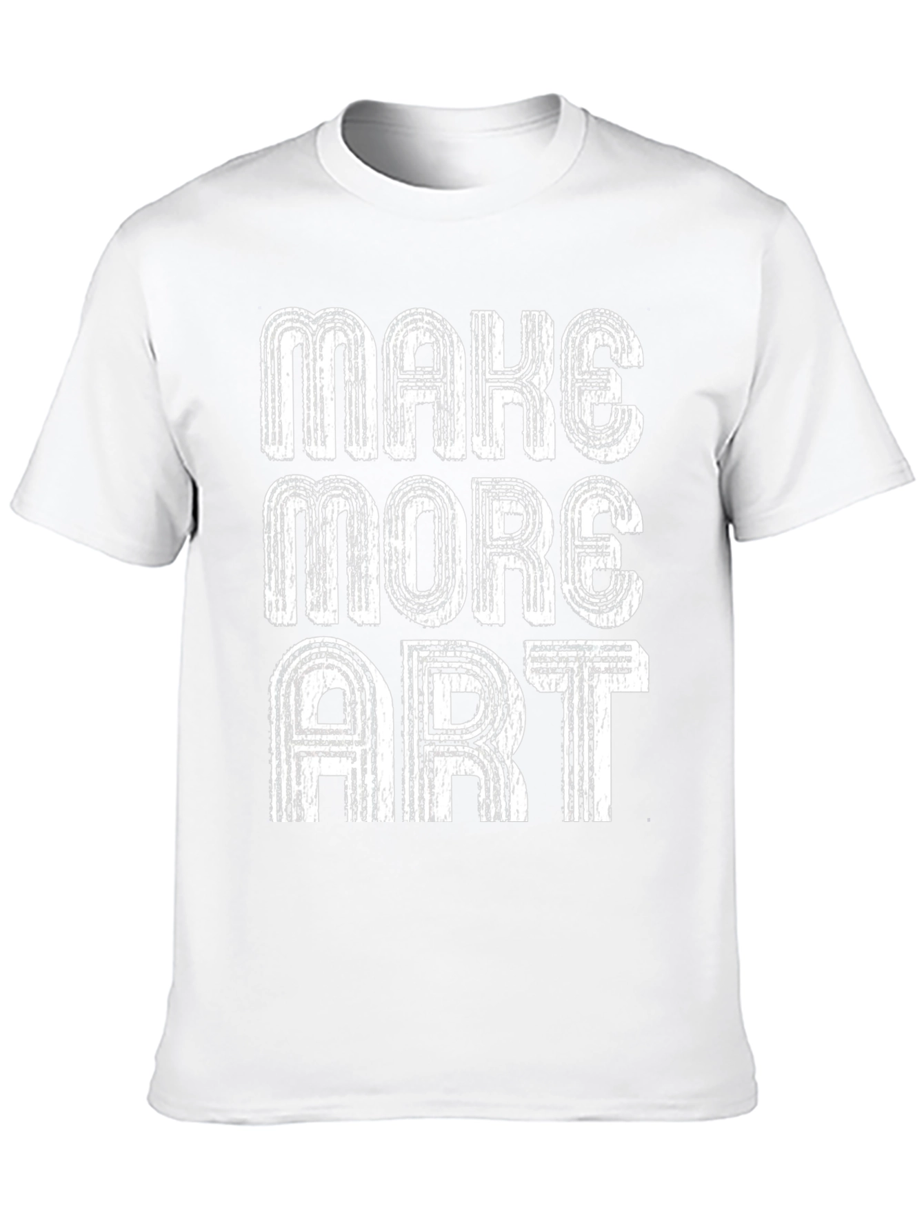 Make More Art Graphic Tee - Black