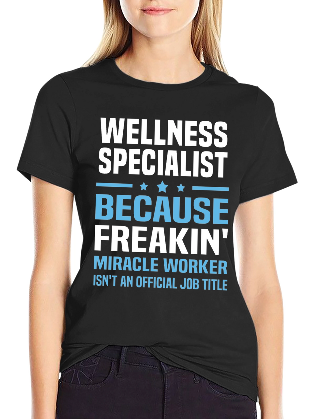 Wellness Specialist Funny Graphic T-Shirt