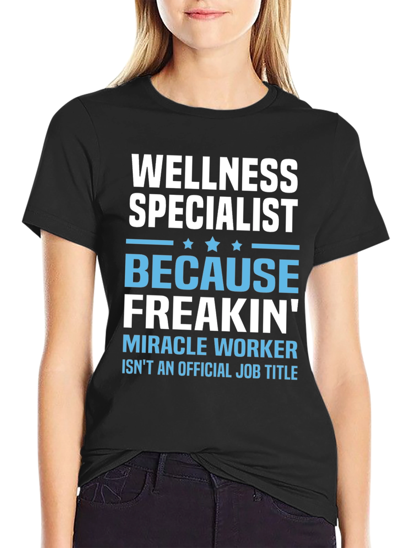 Wellness Specialist Funny Graphic T-Shirt